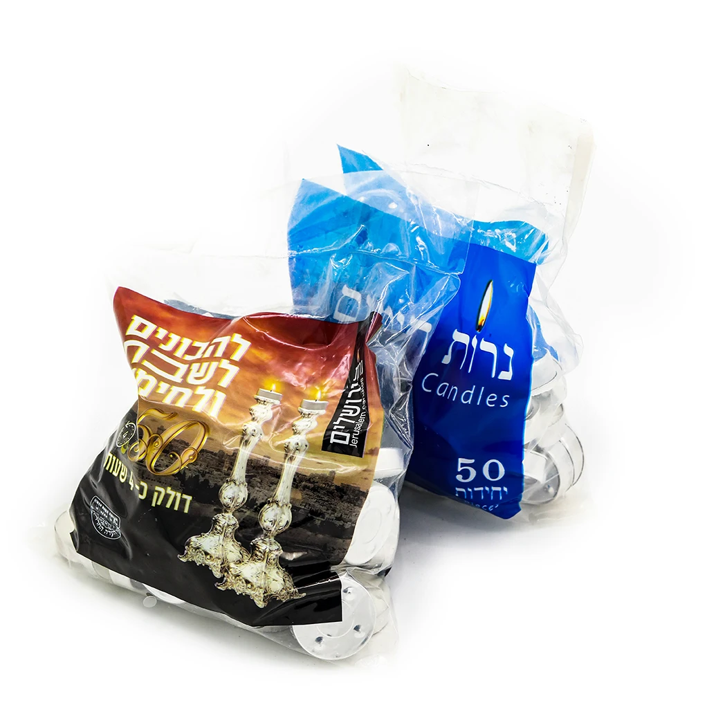 100 pack  tea lights 8 hours pressed tea light wax candles unscented white tea light candle for sale