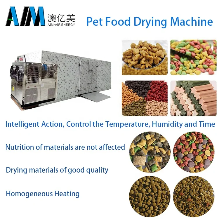 AIM Drying Equipment Hot Air Source Heat Pump Dryer Machine For Konjac Fruit Yellow Pear Wood Vegetable Meat Fish