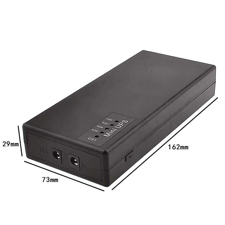 CYHX mini ups circuit литиевая батарея dc 12v 9v 1a 2a инвертор для wifi модема