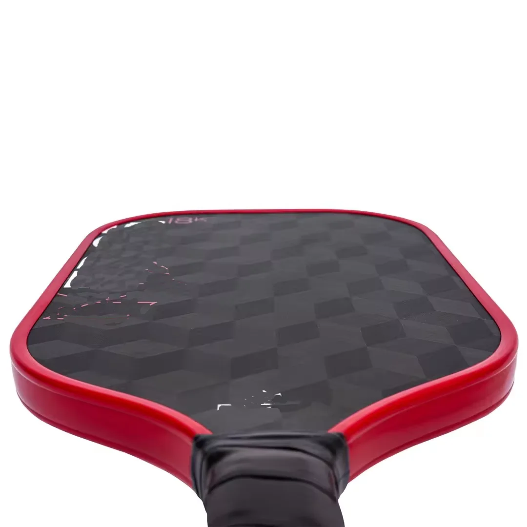 Wholesale best pickleball paddle 3d 18k OEM/ODM carbon fiber 18k usapa approved