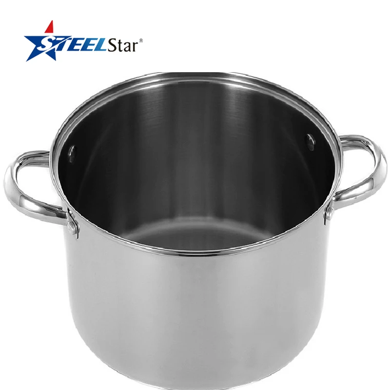 
Italy hot sales 24cm stainless steel 410 material 4 pcs noodle pasta cooking pot 