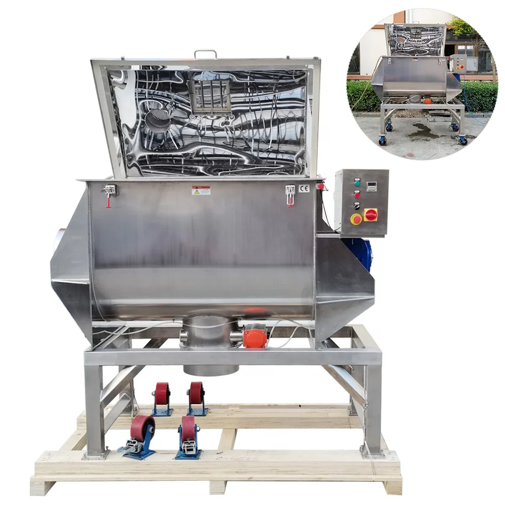 Factory Direct Industrial 3 Ton Laundry Detergent Powder Blender Ribbon Mixer