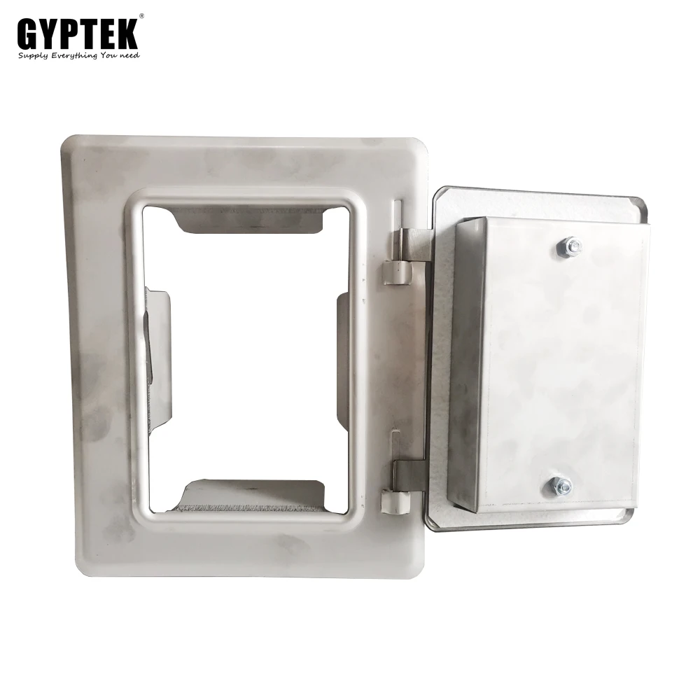 Chimney access door made of stainless steel