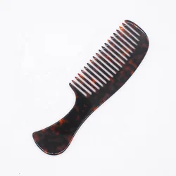 High quality worth buy hair combs pink acetate hair comb with the handle