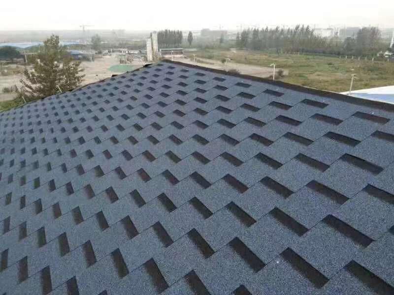 Hot sale cheap high quality forest green asphalt shingles rectangle square roofing tiles with low price philippines