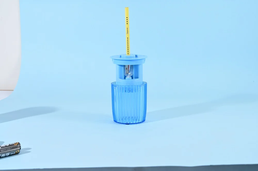 Electric Auto Pencil Sharpener Battery Operated Electric Switch Pencil Sharpener For 6-8mm Pencil School Office Home Stationery