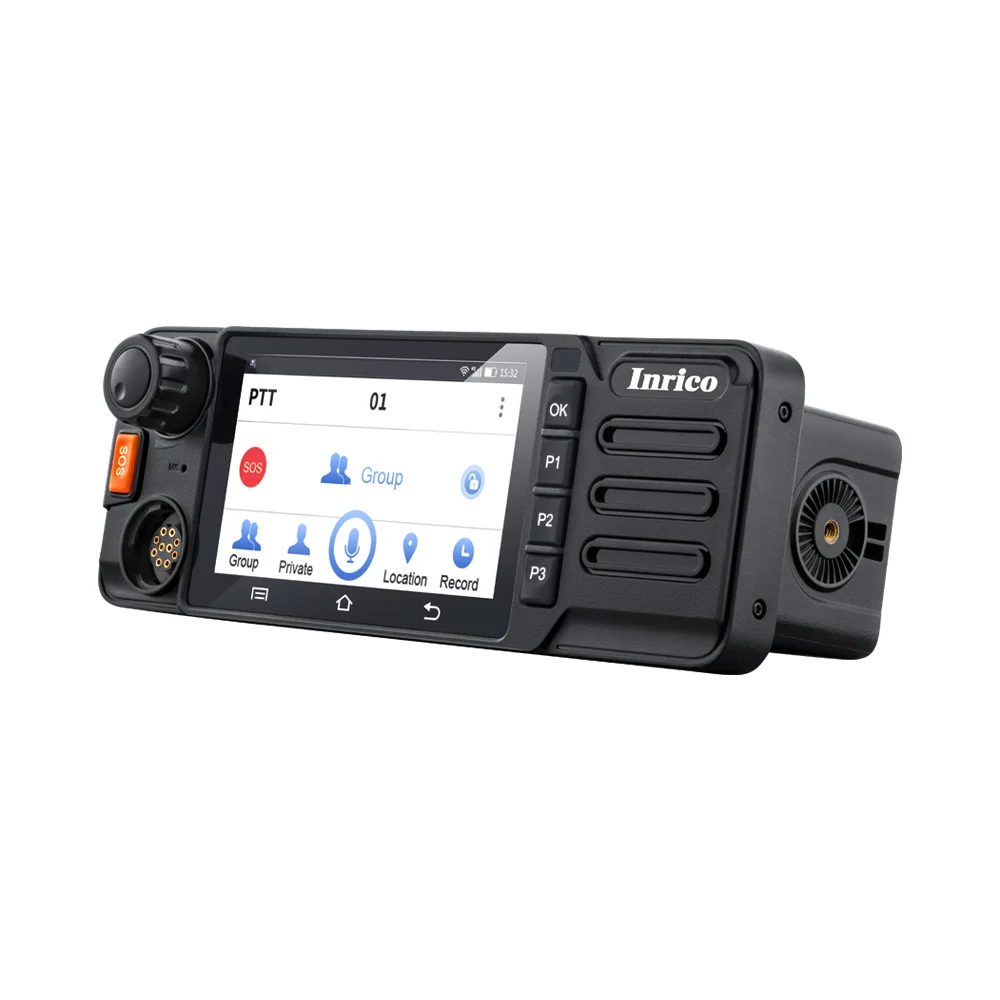 Inrico TM-9 новинка 4G LTE рация мобильное радио с сенсорным экраном sim-карта и