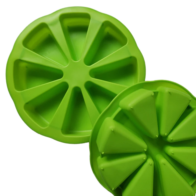 212 8 Cavity silicone Pans orange shape DIY Baking Pastry Tools Cake Mould Oven Bread silicone mold cake food grade bpa free