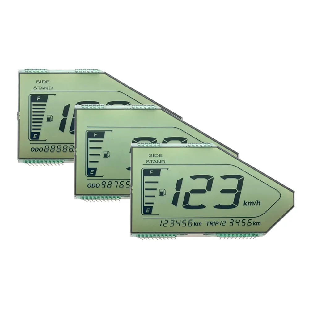 custom segment lcd display SJXDGW006 Cheap price HTN segment displays screen htn  lcd 7 monochrome segment lcd display