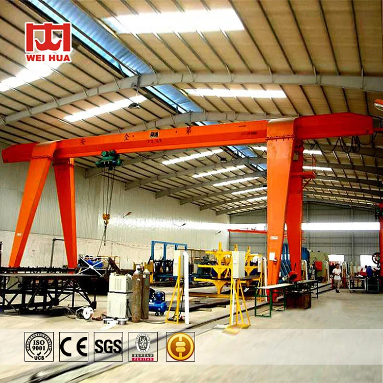 Single Beam MH Type Gantry Crane 0.5 Ton 1 Ton 2 Ton 2 Ton 5 Ton 10 Ton 16 Ton 20 Ton Hot Sale Price