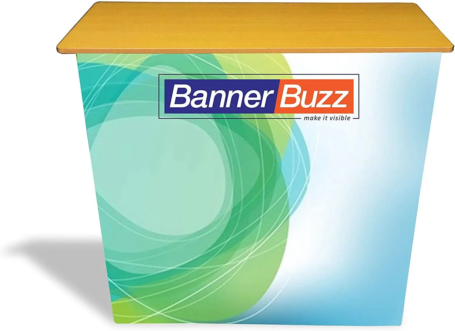 Promoter stand table, ABS promotion table display, portable tradeshow counter promotion table