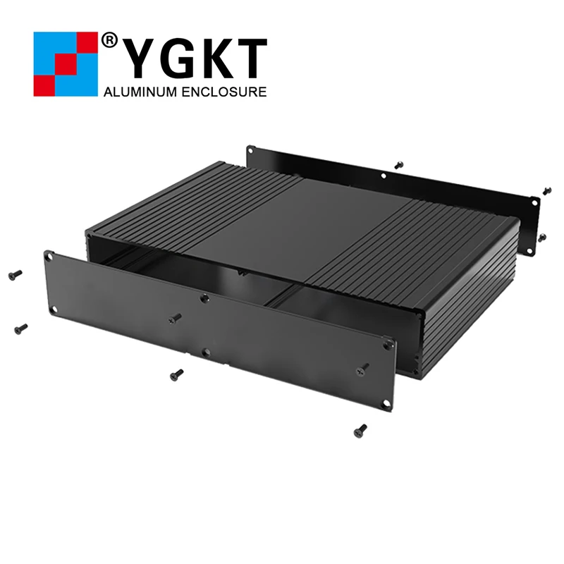 YGK-028 240x45x160 мм/9,45 'x 1,77' x 6,3 '(wxhxl) Автомобильный аудиоусилитель, устройство передачи данных, корпус измерительных инструментов