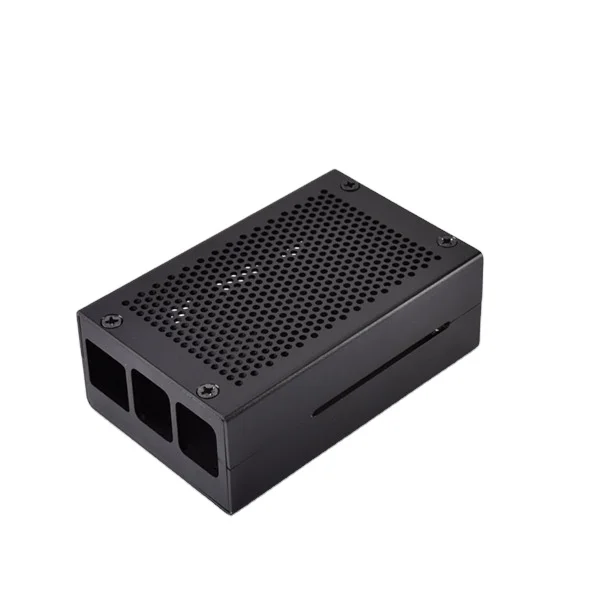 Raspberry Pi Case 3b+universal Metal Shell Raspberry Pi 3rd Generation B+aluminum Alloy Box Heat Dissipation 4B Shell