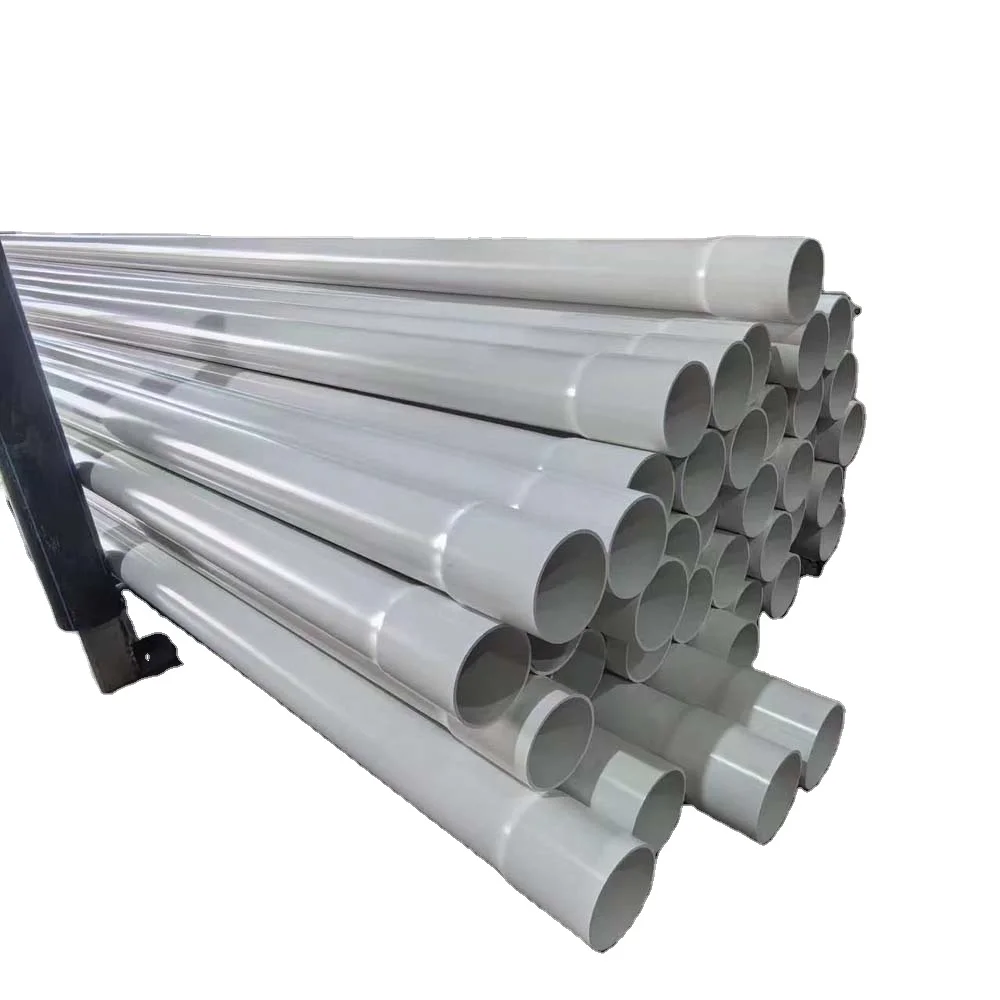 NSF Certified OEM White Color ASTM D1785 White PVC Pipe for Water Supply 3 Inch Sch40