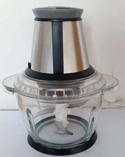 Mini Electric Food Processor Automatic Meat Grinder Mini Food Chopper Variable Speed Kitchen Mixer Push Button Baby Food Blender