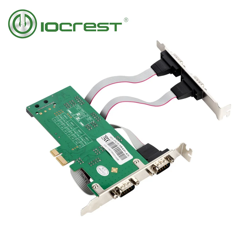 2022 120% SRGB 4 Port Pci Express Rs232 Serial Adapter Card Cable