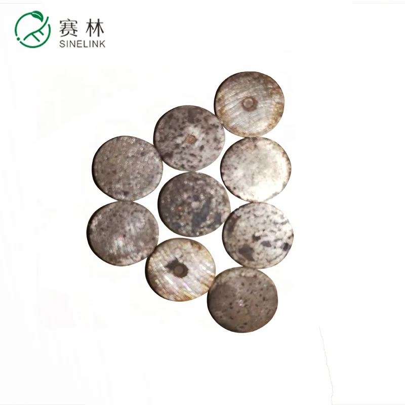 8mm Disk  Ag AgCl Sintered Silver  Electrode Sintered EEG electrode