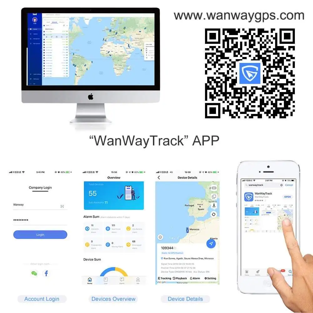 Система отслеживания местоположения GPS трекер платформа для транспортного средства устройства
