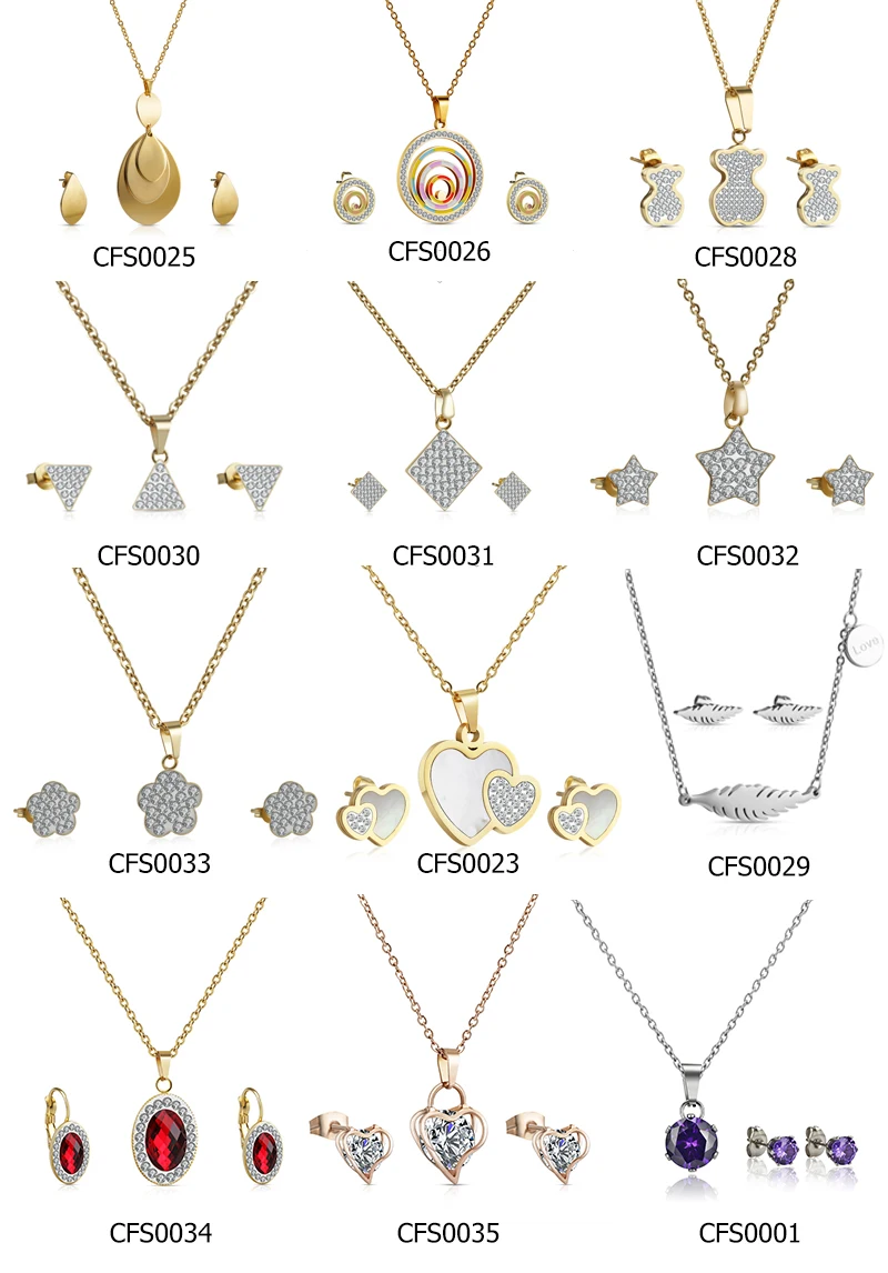 Комплект женских украшений, ожерелье, серьги, женские серьги в виде медведя, ювелирные изделия