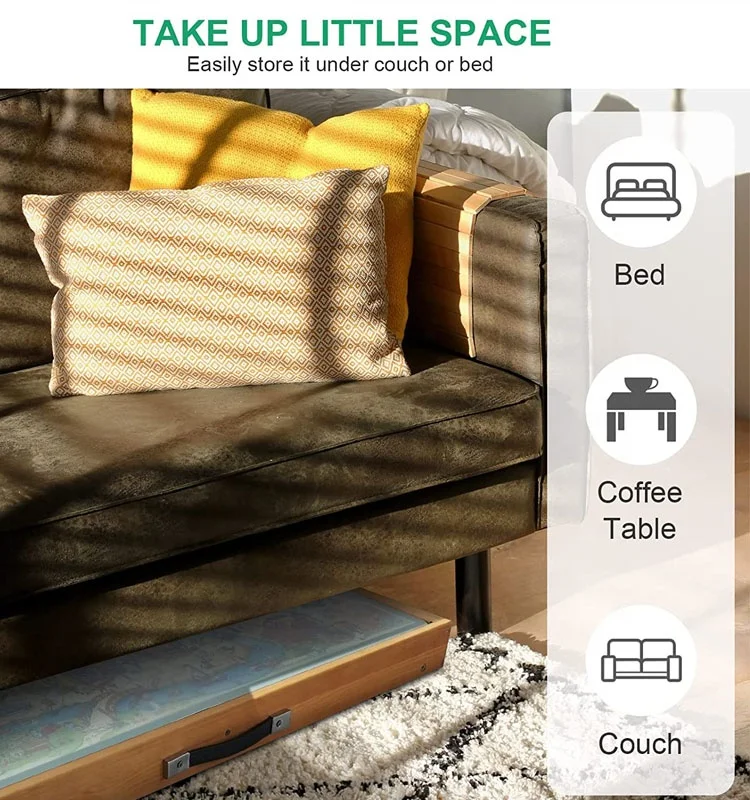 Customized Wholesale Adjustable Jigsaw Puzzle Board with 4 Drawers & Cover for Adults