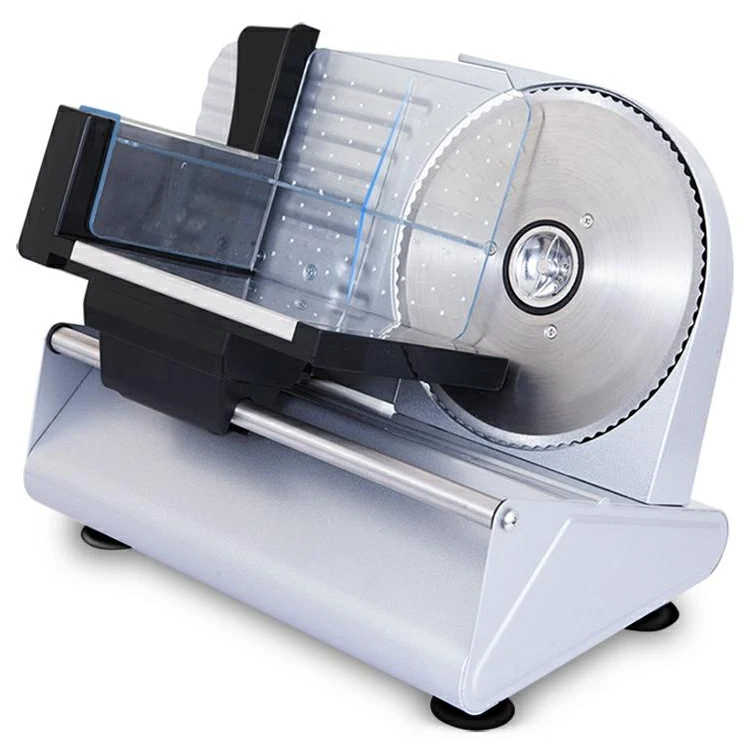 Hot Sale Restaurant Semi Automatic Meat Slicer Electric Frozen Meat Slicer Beef Slicing Machine Meat Cutting Machine Lamb Slicer