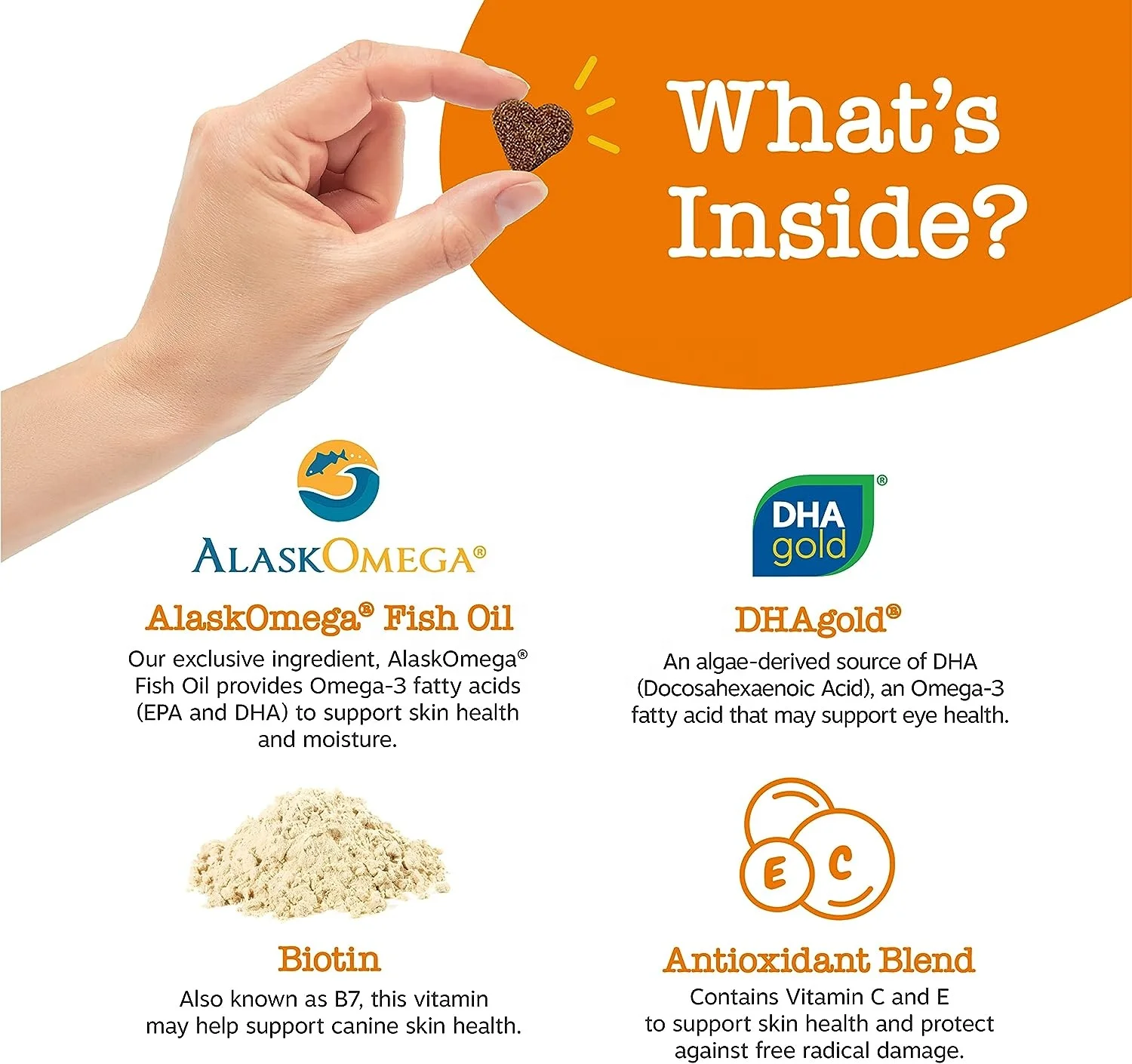 Custom  - Omega 3 soft chews for Dogs Skin and Coat Supplement for Dogs - Supplement vitamin nutrition for dogs