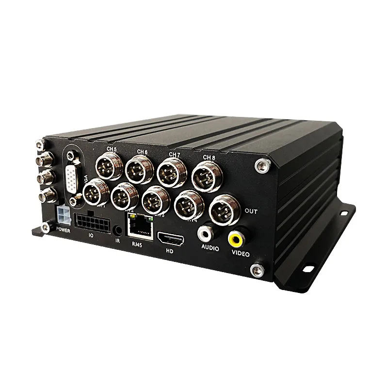 8 Channel Automobile Black Box ST9808 MDVR with 4G GPS WIFI Support for Custom HDD Mobile Dvr for Bus Taxi Truck