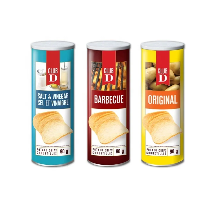 Pringles Style Canned Potato Chips