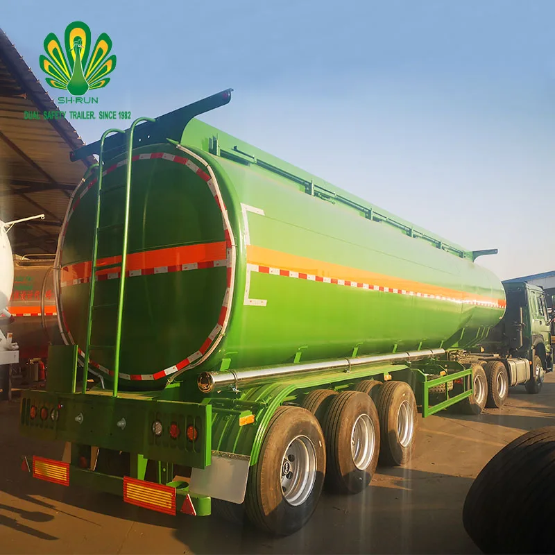 35 cubic capacity liquid transportation special tank semi-trailer