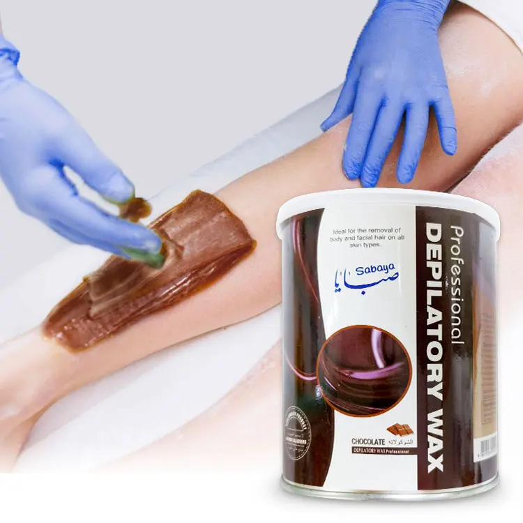 Waxing Iron canned Jar Professional Warmer Chocolate Fragrance Moisturizing Hair Remover Removal Depilatory Wax