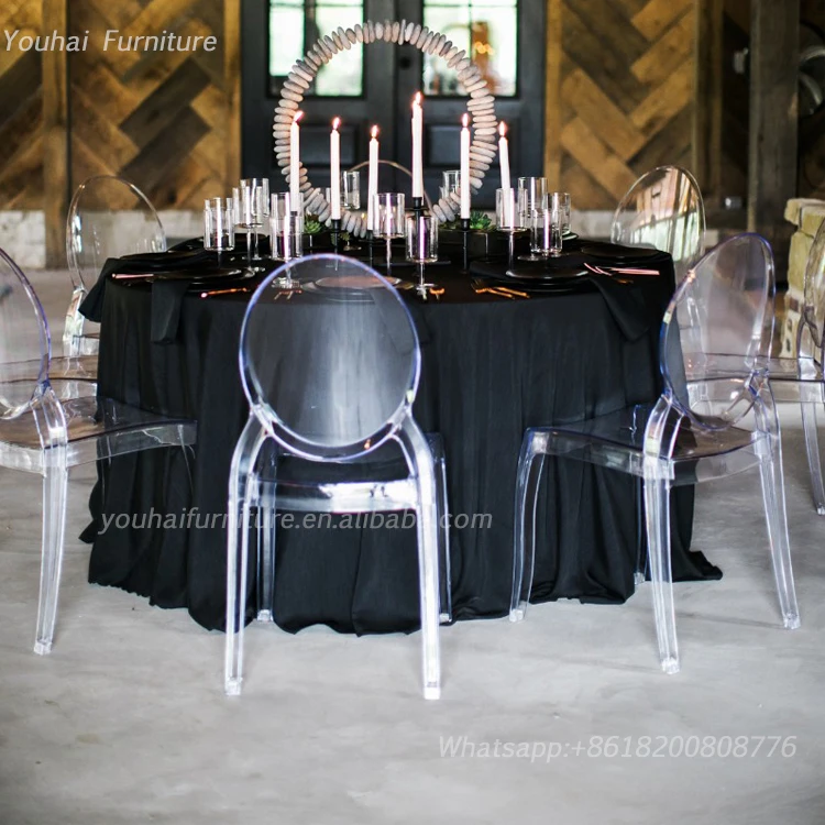 
Factory directly sell the events acrylic clear ghost chair 