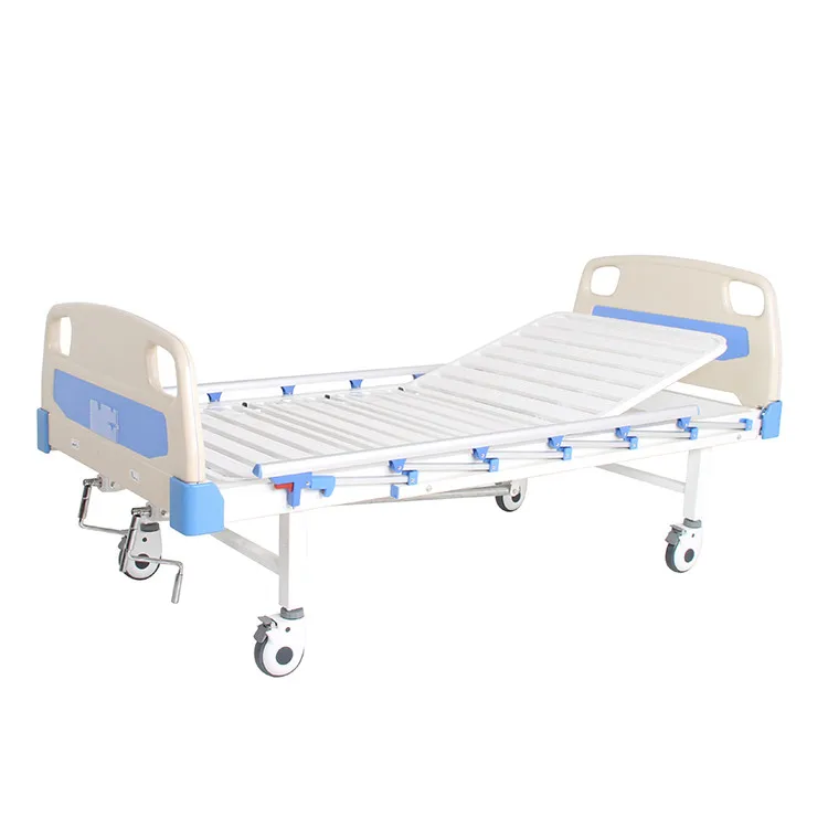 Cheap medical bed used 2 Cranks Manual hospital bed prices