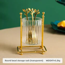 OSBORN light Luxury glass utensil storage holders & racks cutlery fork holder