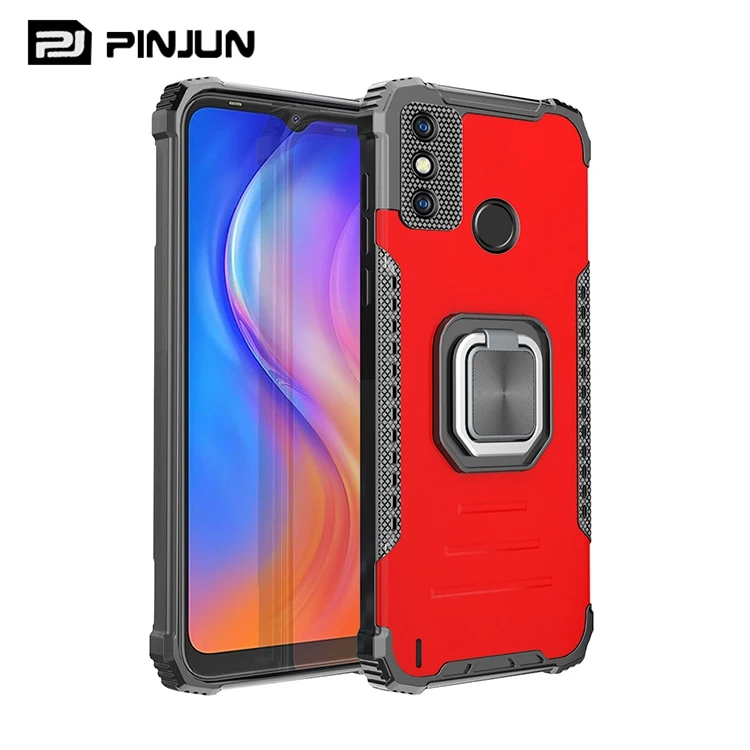 for Tecno Spark 6 Go Spark 10 10 Pro Go 2023 case shockproof tpu pc finger ring holder phone case mobile phone accessories