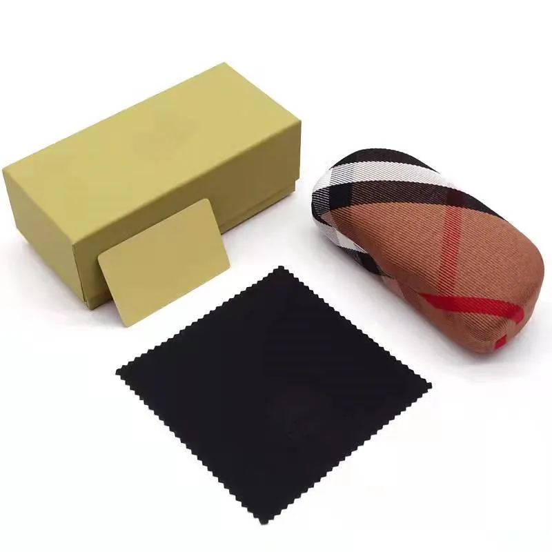 Factory Price Burburry Sunglasses Storage Cases With Cleaning Cloth