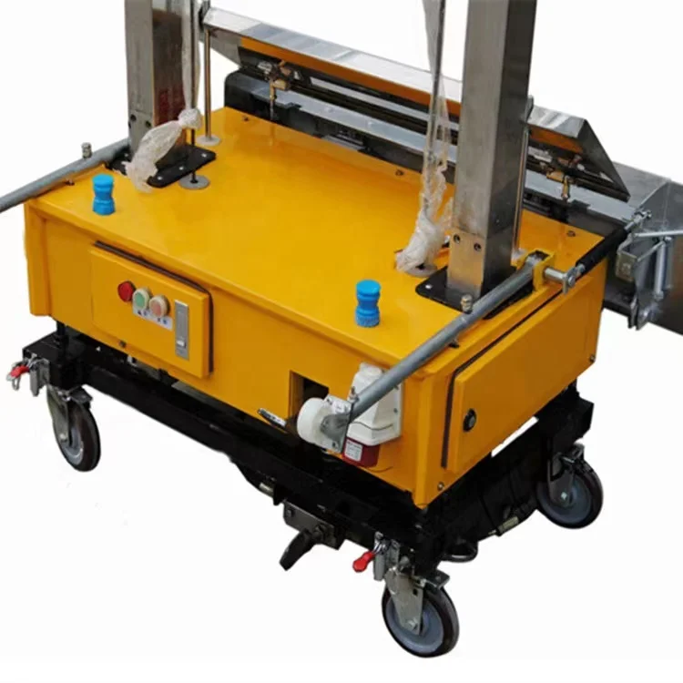 China Portable Automatic Lifting Wall Plastering Machine Concrete Sprayer Machine