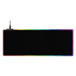 Hot Sale Large Size Mouse Pad Waterproof Rubber Mouse Pad Factory Price LED XXL RGB Gaming Mouse Pad Wholesale
