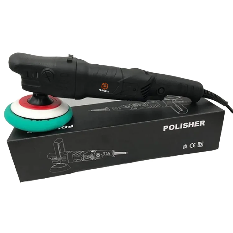 Поворотный Автомобильный полировщик PLATYPUS clover с двойным крутящим моментом, с резьбой M14/M16, макс. подложка 6 дюймов