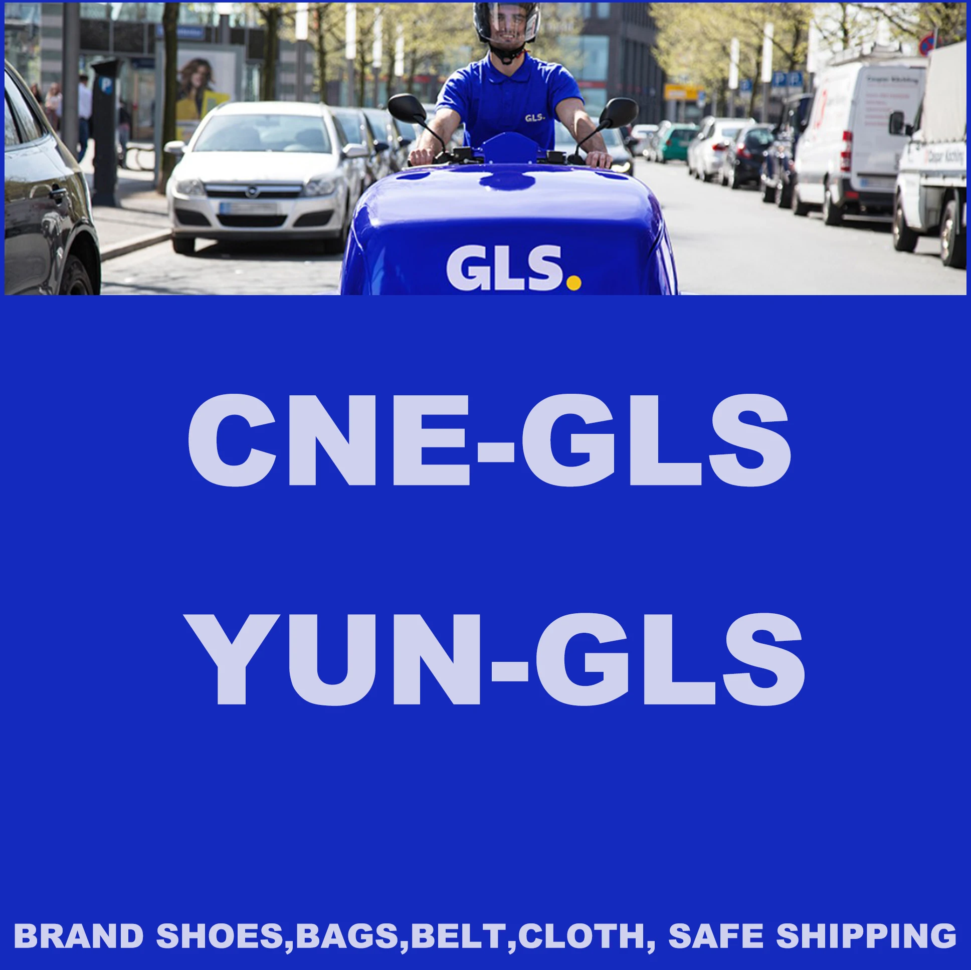CNE-GLS YUN-GLS Agent For Italy 5-9 Days Brand Cloth Shoes Bags Belt Safe Shipping GLS Italy Post Dropshipping