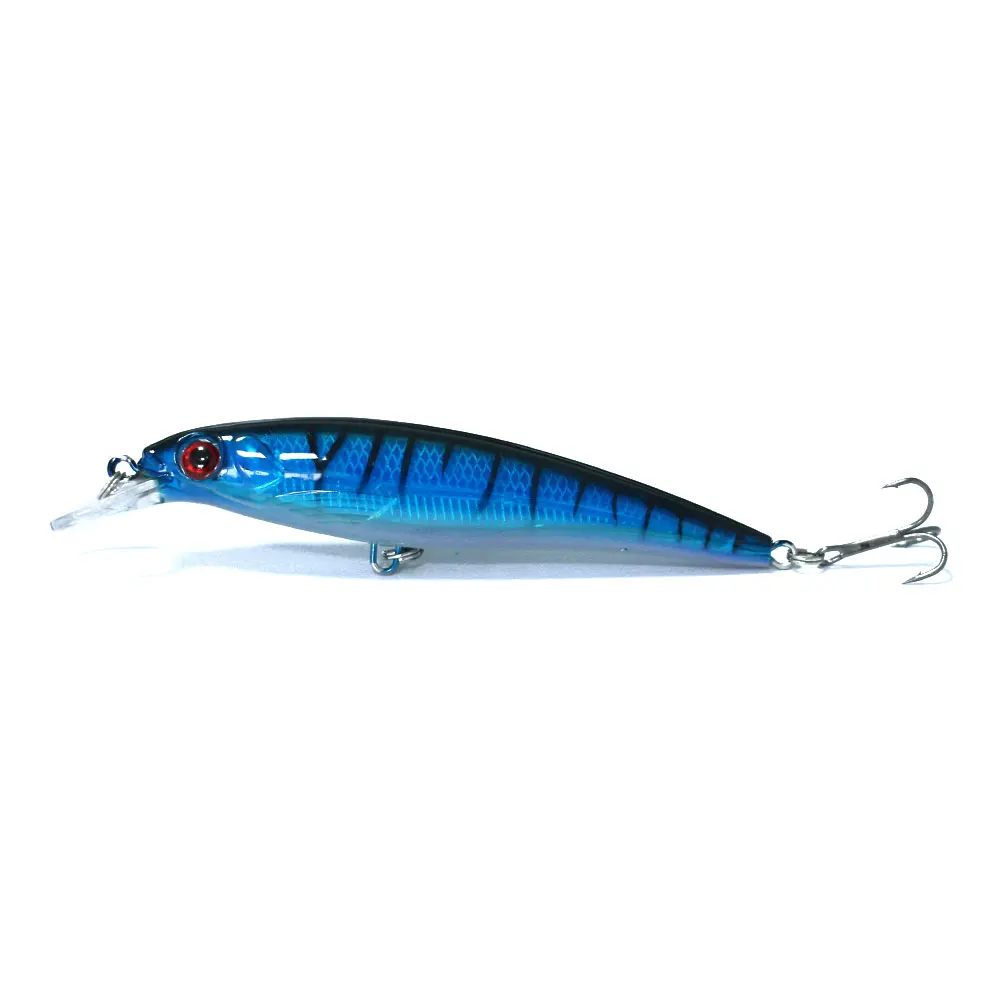 11cm 13.4g High quality fishing minnow lures hard plastic fishing bait with 3D eyes