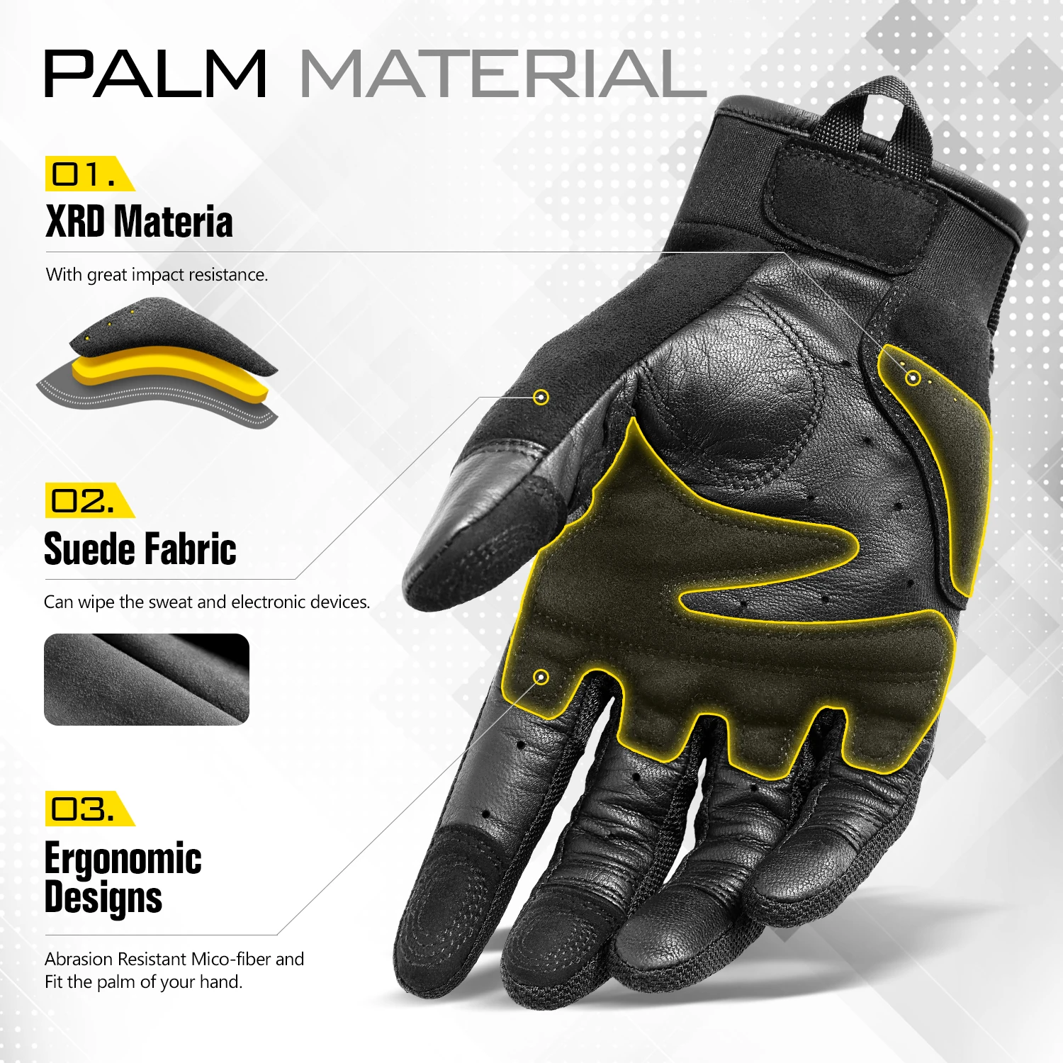 Zune Lotoo XRD Sheepskin Sports Gloves Half & Full Finger Breathable Touch Screen Tactical Gloves Cycling Motorcycle Gloves