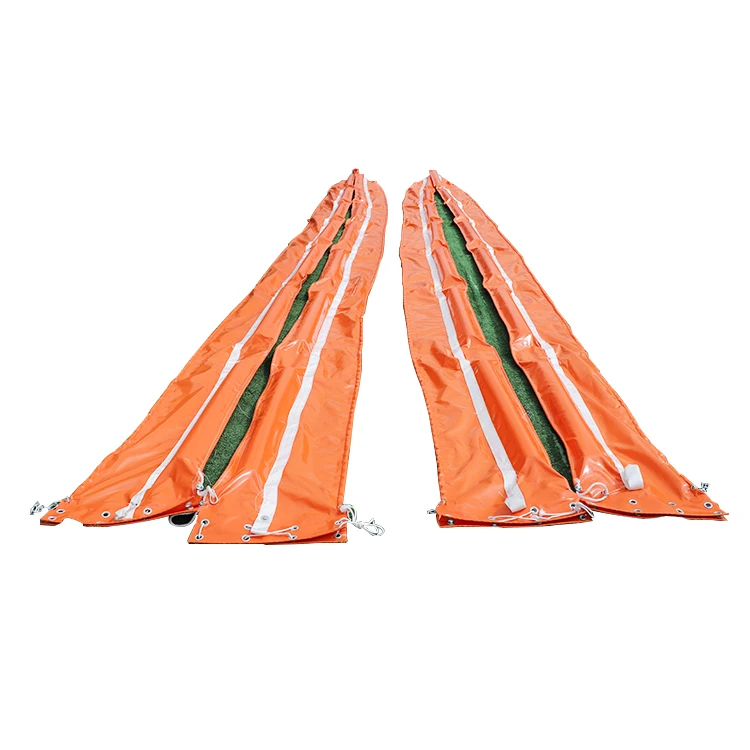 Настраиваемый, экономичный, твердый поплавок из ПВХ, бум для сдерживания разлива масла для защиты морской среды