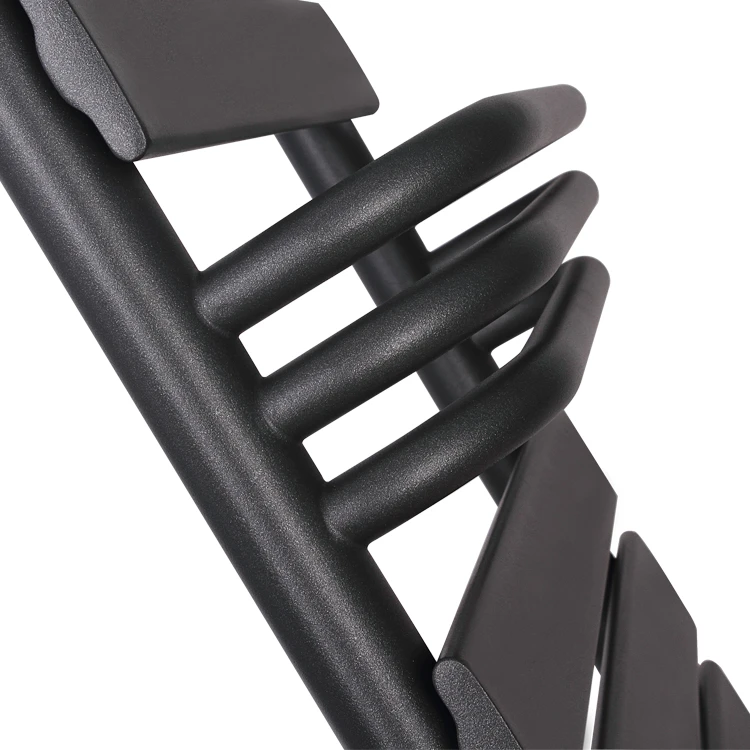 AVONFLOW New Arrival Black Flat Towel Radiator Wall Mounted Towel Warmer