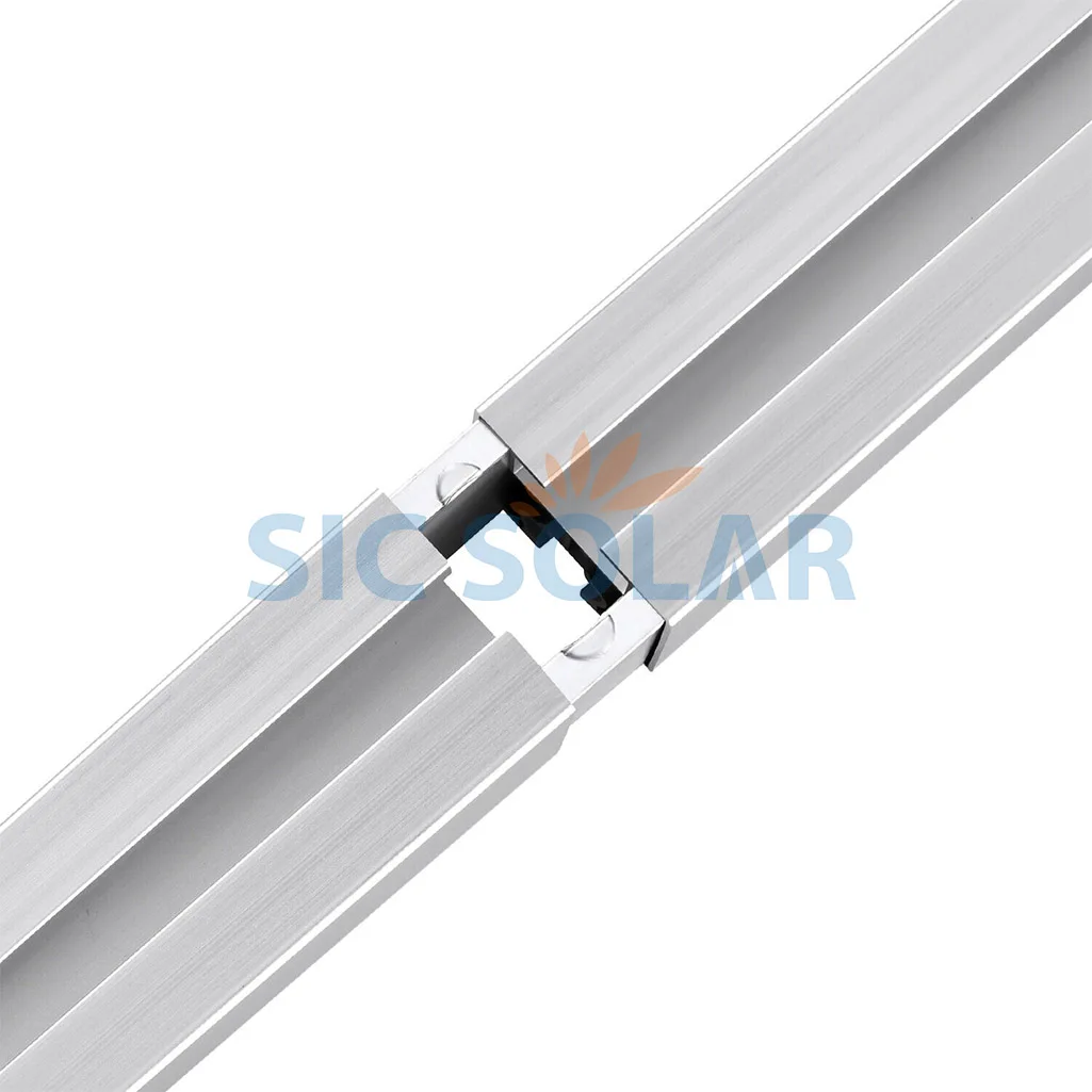 Solar Mounting Accessories Solar Roof Rail Solar Panel Rail Splicesolar panel connector