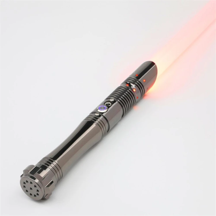 Ins Young People Hot Sale Multicolor Heavy Metal Hilt Dueling RGB Blade Cheap Lightsaber