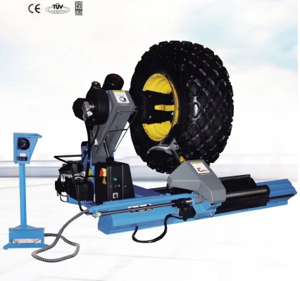 Tyre Changer for construction machinery