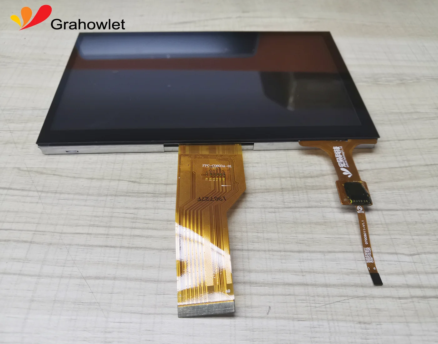 7 inch touch screen module with RGB 800x480 tft lcd display panel