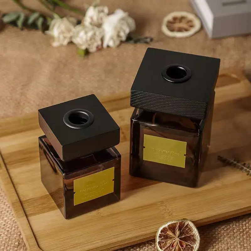 Luxury Home Fragrance Reed Diffuser Aroma Glass Gift Set