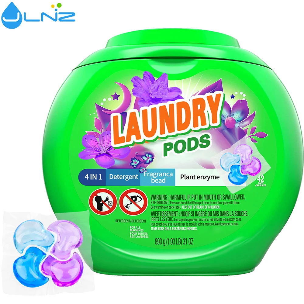 OEM laundry detergent pods capsules production hot selling 2023 laundry beads booster scent