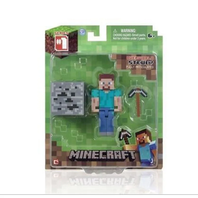 Сборная модель Minecraft кукла фигурка с орнаментом